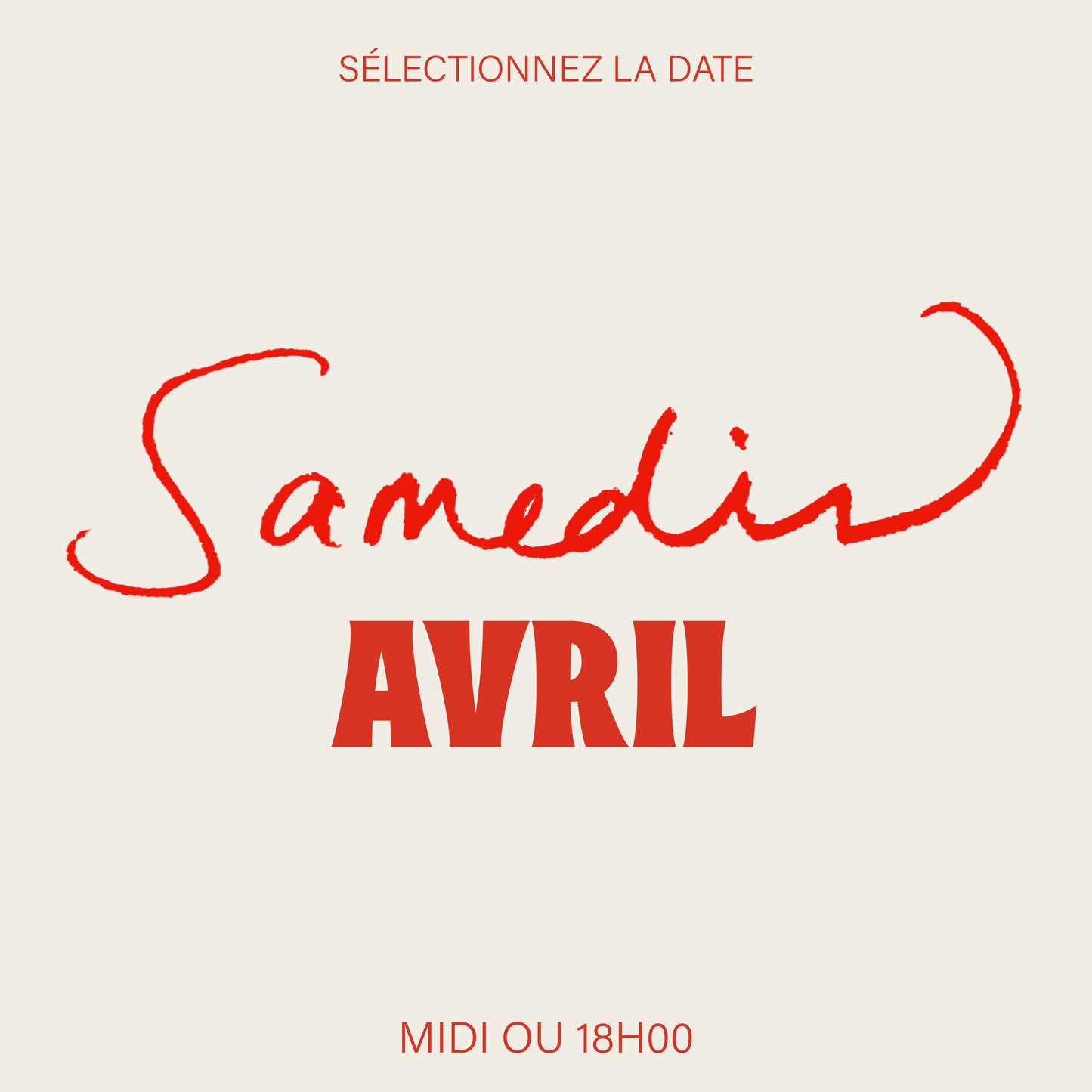 Samedi 6 avril Midi. 2 personnes -Lien privé-